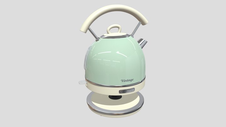 Teapot ariete vintage 3D Model