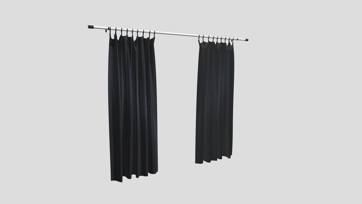 curtain 3D Model
