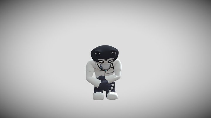 Oso Arturo medico 3D Model