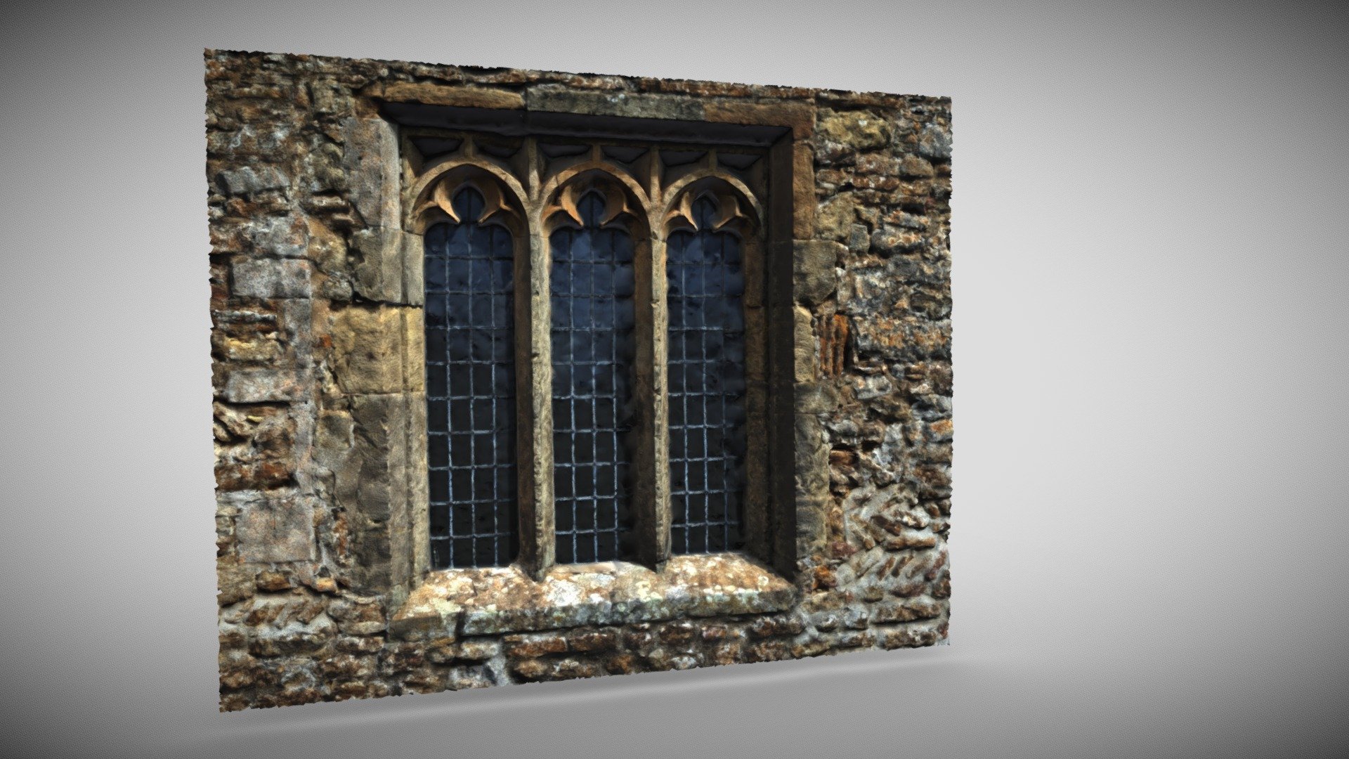 15th Century Window, Bulmer, N. Yorks - Buy Royalty Free 3D model by ...