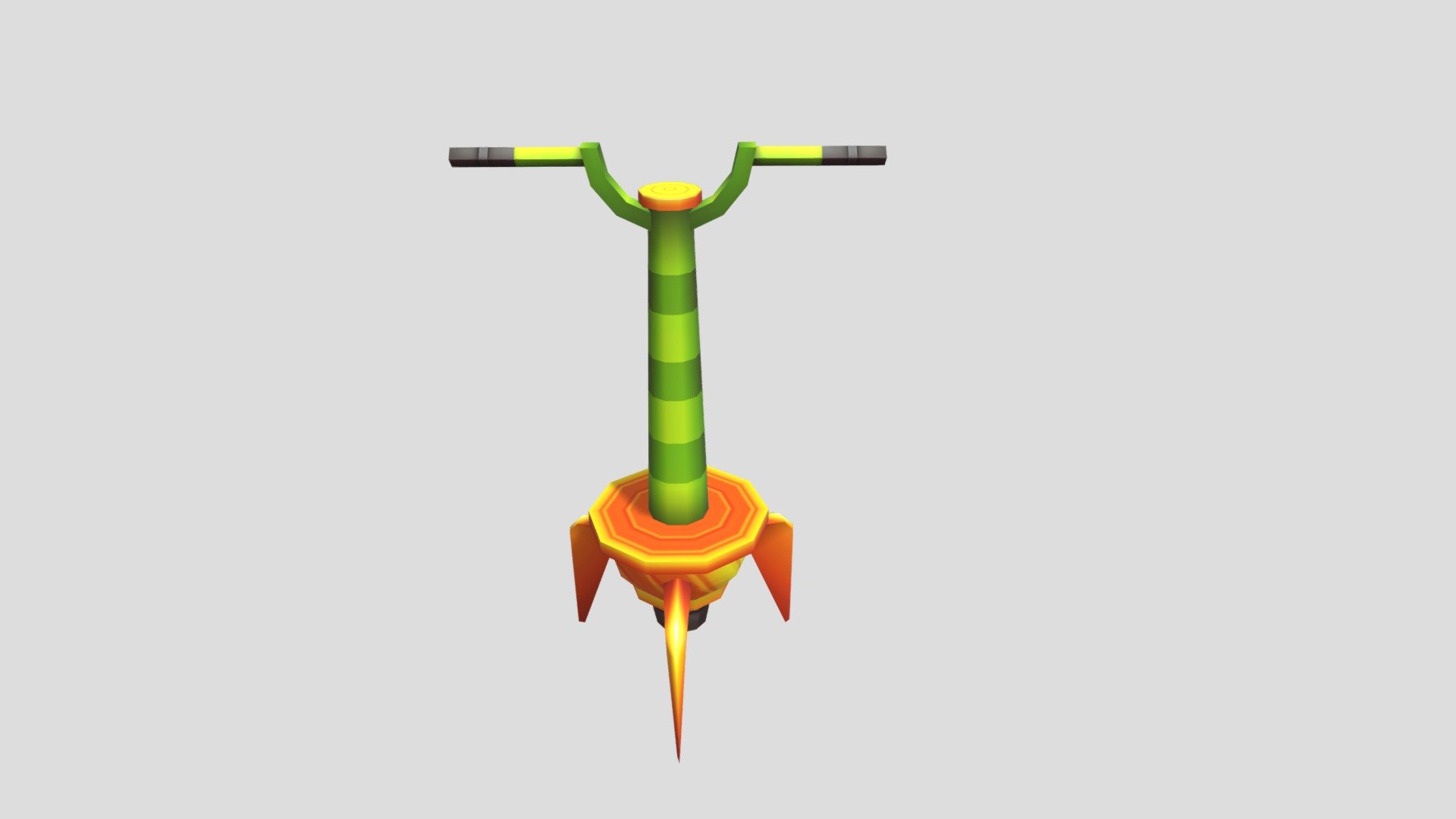 Pogo Stick Download Free 3D model by Sour Grapes