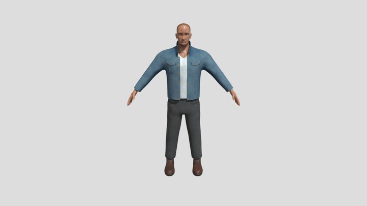 Mateo Garcia (fanmade GTA VI character) 3D Model