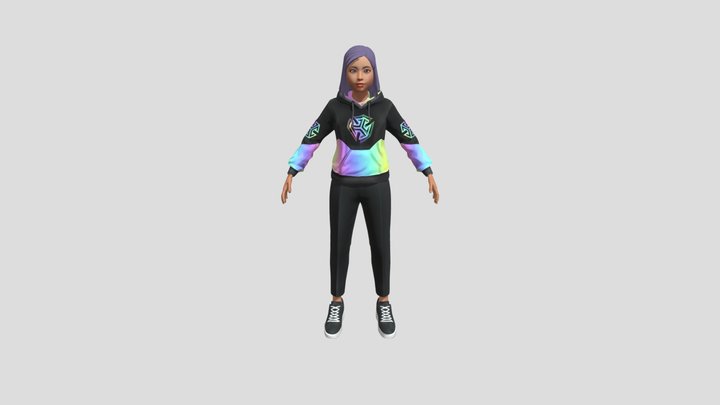 Female-fullbody-ready-player-me 3D Model