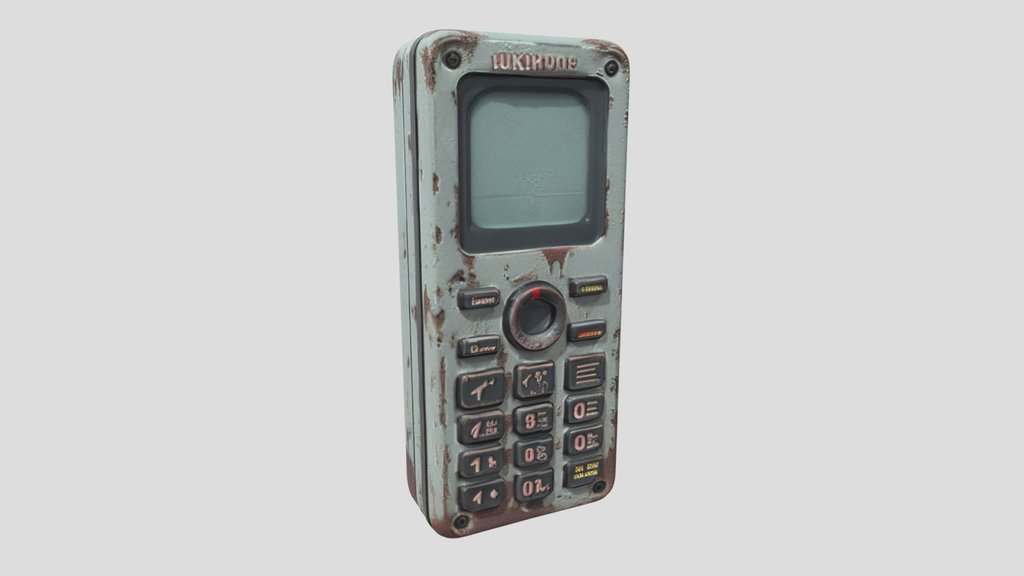 tripo3d_v2_sold_buttons_mobile_phone_cellphone