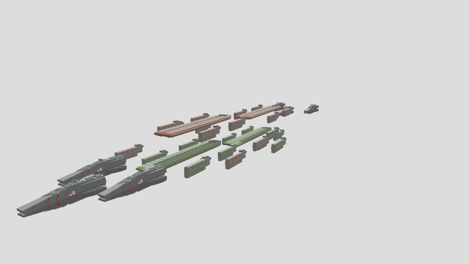 Escorted convoy - 3D model by 3dtankfactory [7da8548] - Sketchfab