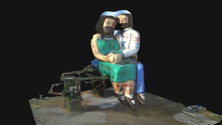 En19 Sentados Frente Al Mar Pto Montt – Modèle 3D gratuit STL