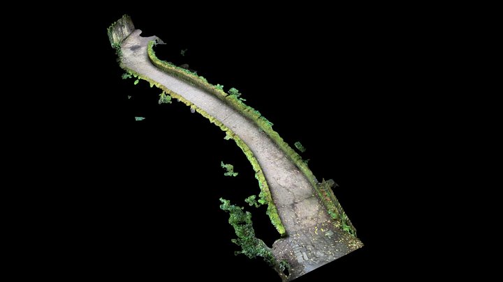Newcastle Ouseburn Stone Bridge 2 (Scaniverse) – Free 3D Model STL