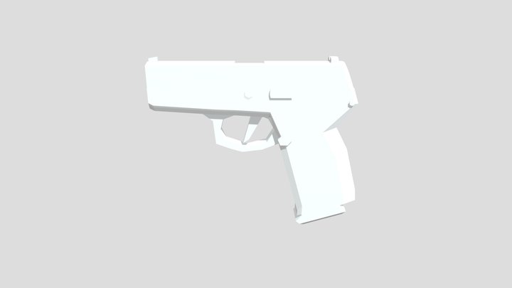 random pistol 3D Model
