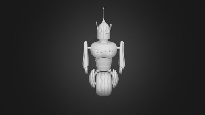 Robot Toy 3D Model