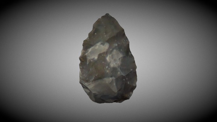 Replica 63 Acheulean Handaxe 3D Model