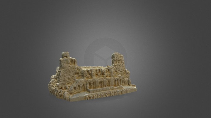 Teatro griego 3D Model