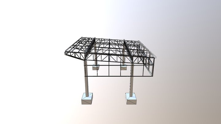 PB Ampliação Metálica 3D Model