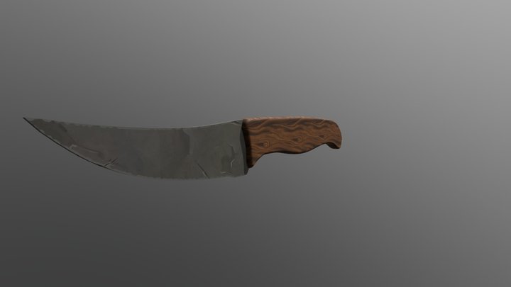 Knife 3D Model