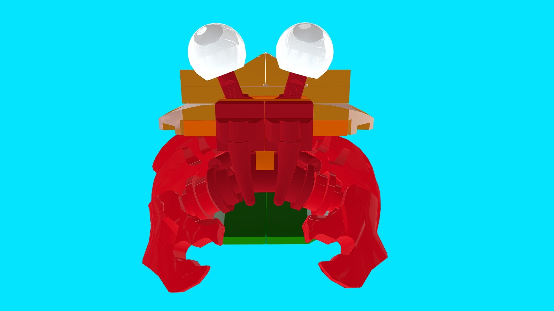 Animated LEGO Crab from LEGO IDEAS Finding Nemo