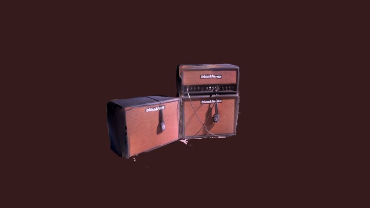 Blackhole stereo amp 3D Model
