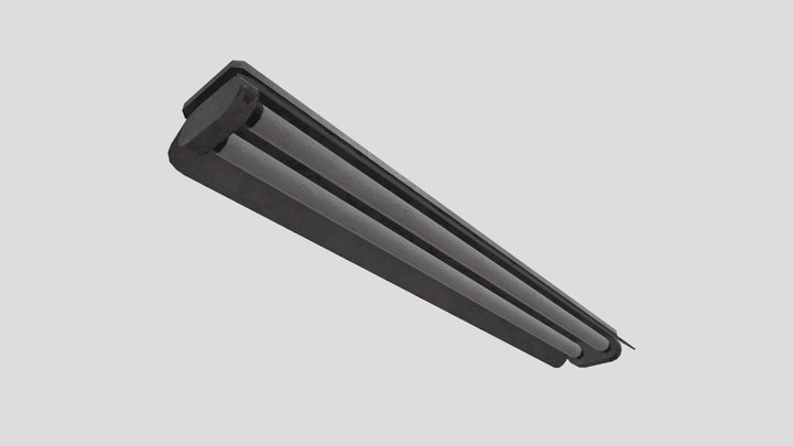 Tube lamp 3D Model
