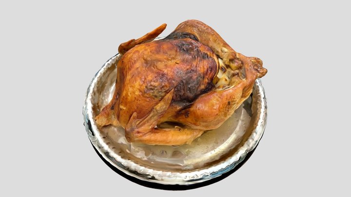 Thanksgiving Turkey 3D Model
