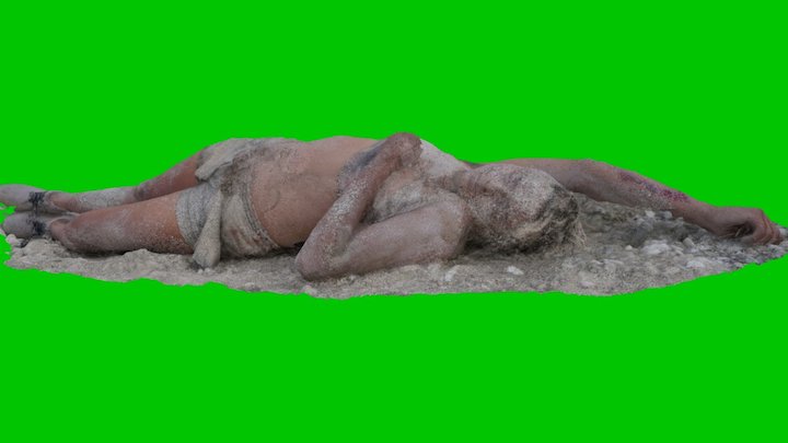 reclining figure 3D Model