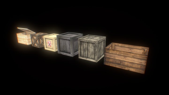 Wooden Boxes And Crates Kit