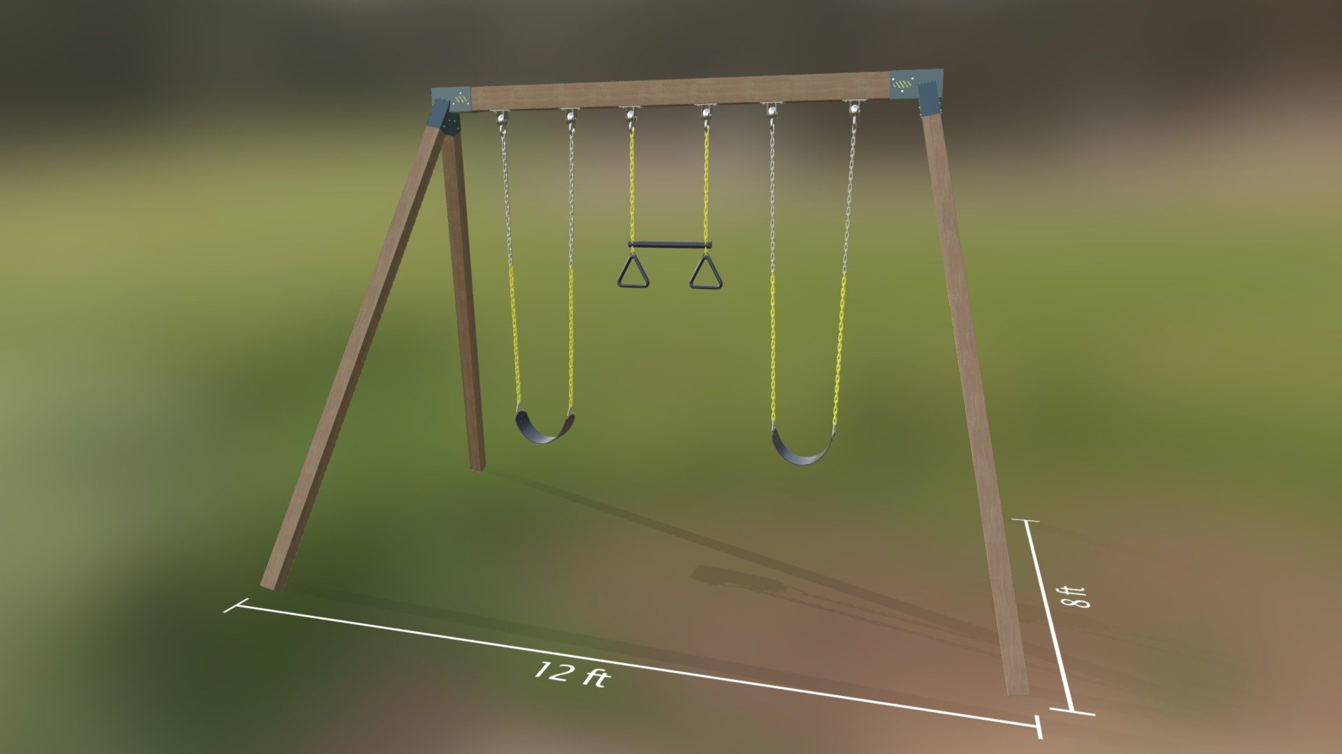 Classic Swing — Sketchfab embed 3D viewer