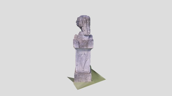 памятник марічки1 3D Model