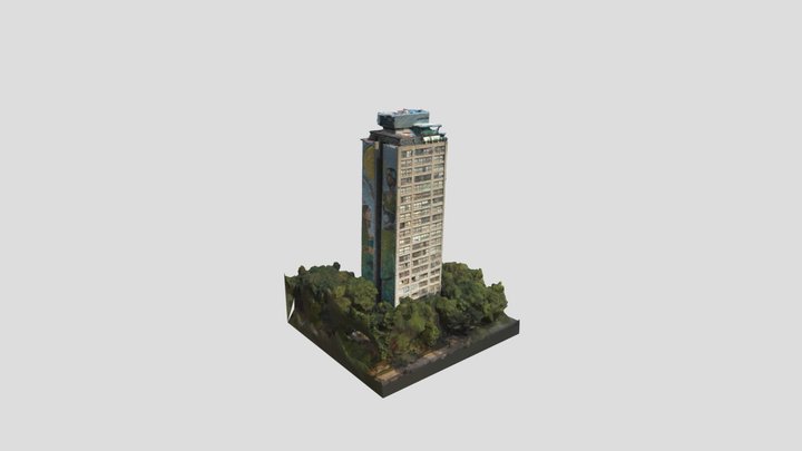 Edificio Cuauhtemoc 3D Model