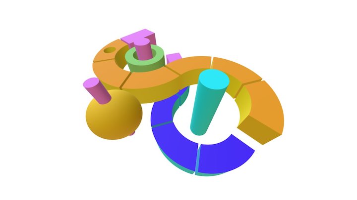 The shapes 3D Model