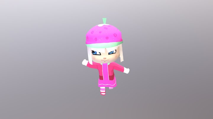 Chibi Taffyta 3D Model