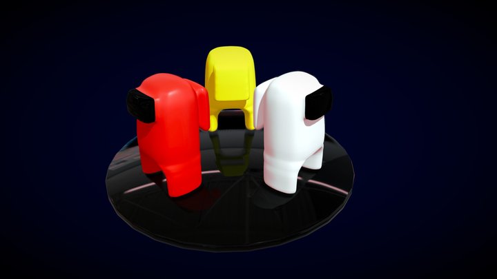 Sus Among Us Models 3D Model