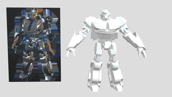 Bumble Ripoff Model (not texture or rig) 3D Model