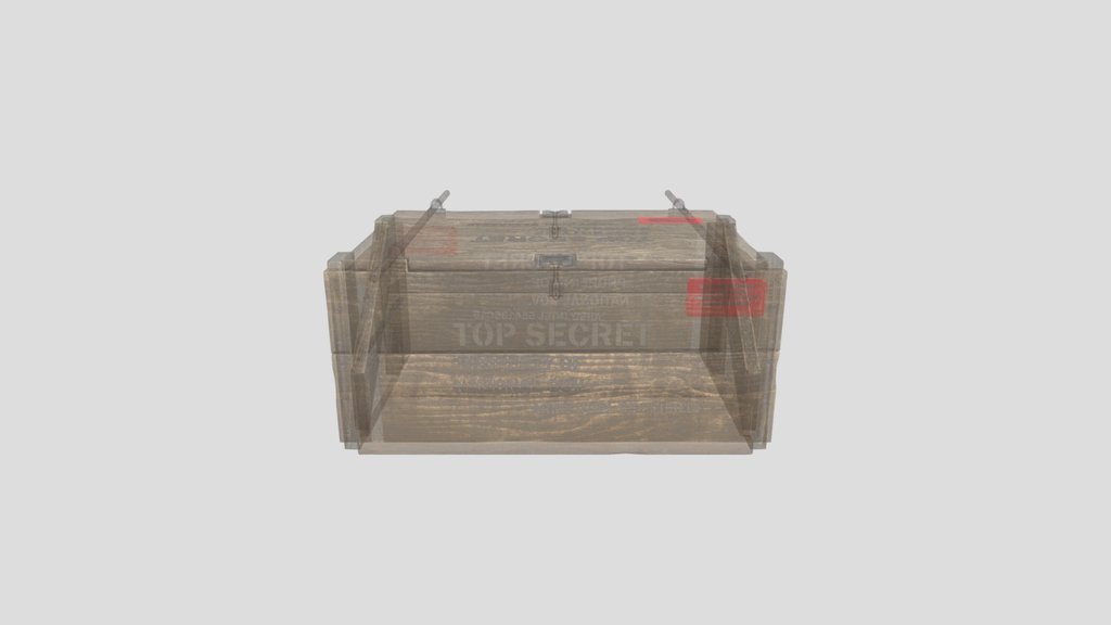 Top Secret Heavy Duty Freight Crate