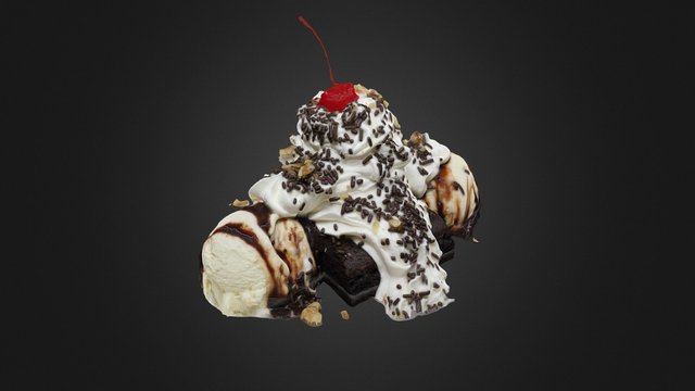 Ice Cream HardRockCafe 3D Model