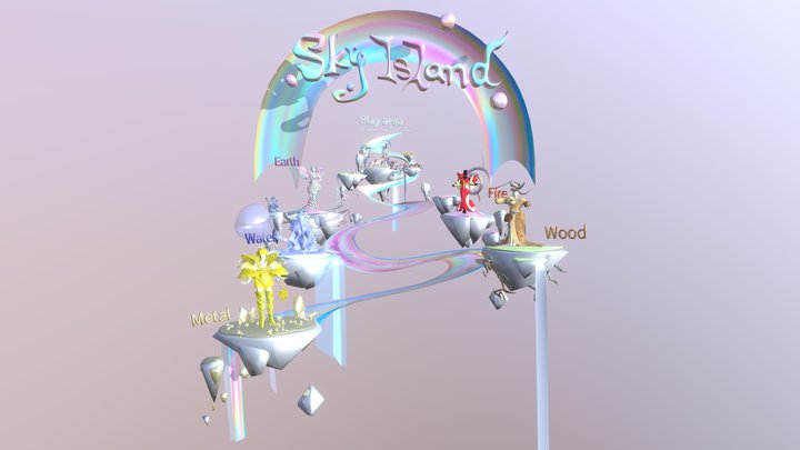 Sky Island- Shuhan Zan 3D Model