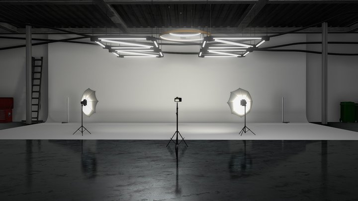 Studio Environment 3D model 3D Model
