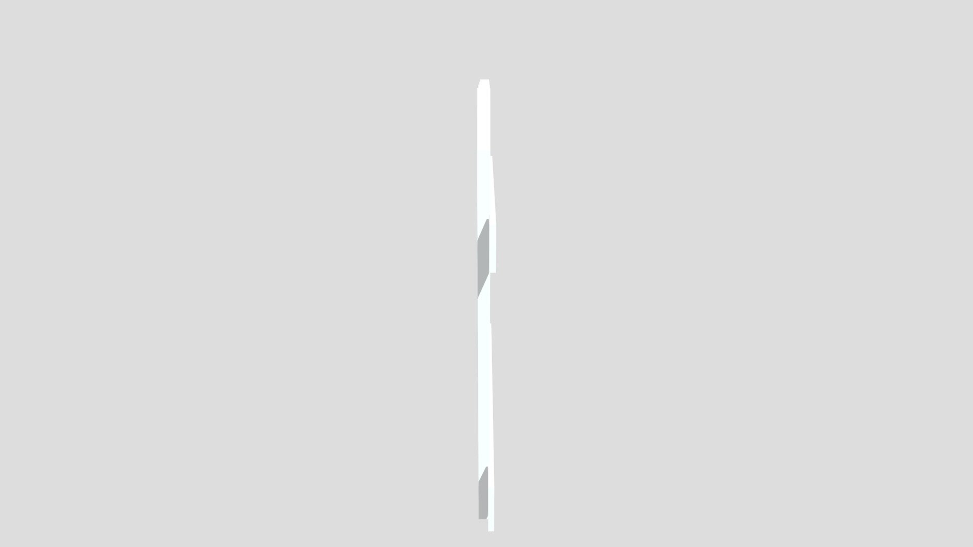 Low-poly Picket Fence