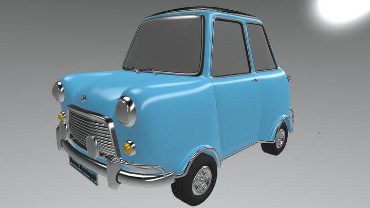 Car - "Car"toon;) 3D Model