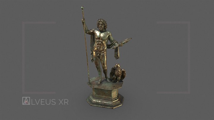 Estatuilla del dios Júpiter | The god Jupiter 3D Model