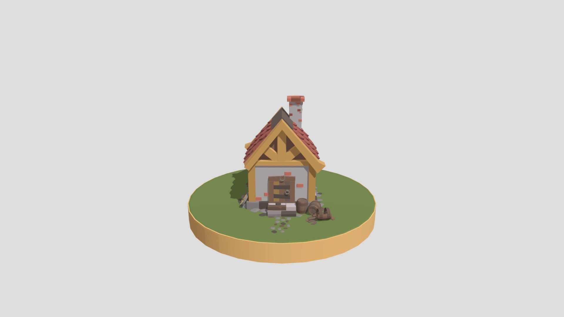 Farmer's house. XYZDaily