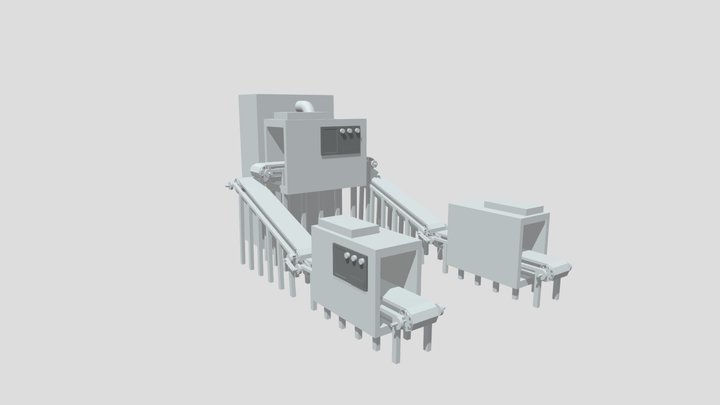 Conveyer Belts 3D Model