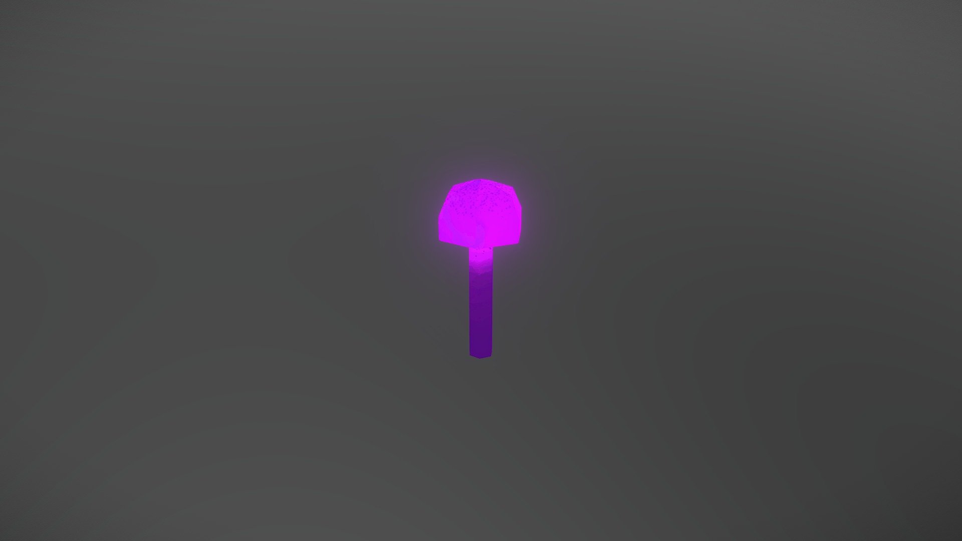 Purple mushroom