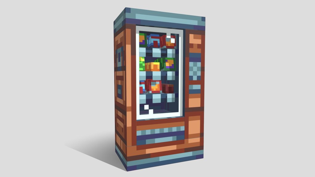 Brown Vending Machine