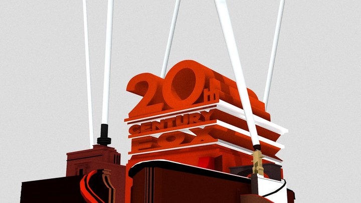 20th Century Fox 1980 V3 3D Model