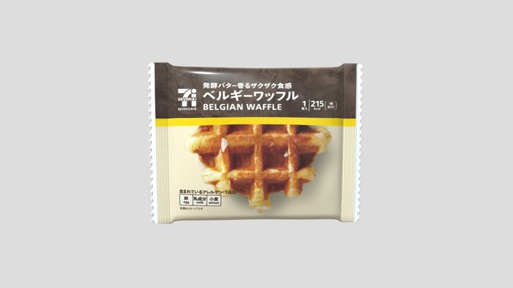 waffle 3D Model