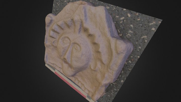 Antefixe N. D. du Marillais (49) 3D Model