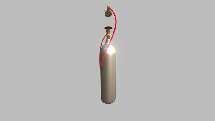 Anton Chigurh weapon 3D Model