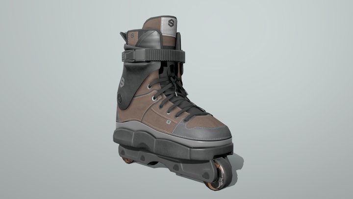 Roller blade 3D Model
