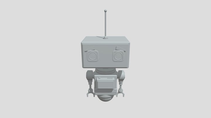 Robo-mance (Character Model) 3D Model