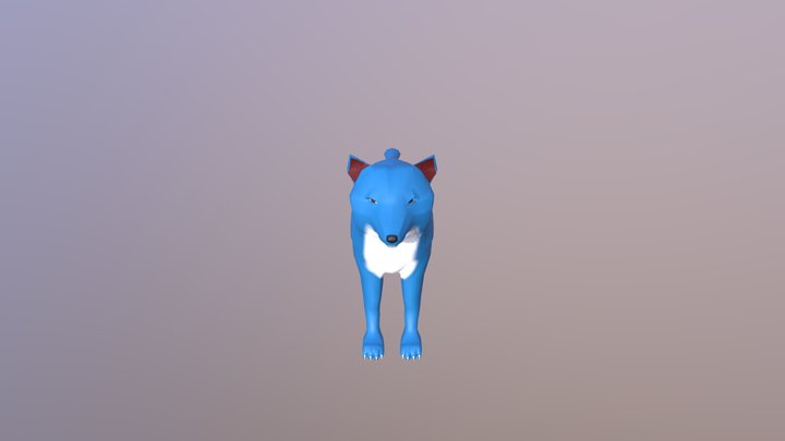 Model Animal Wolf 3D Model