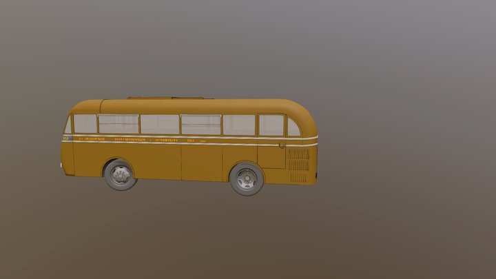 stadsbus Den Bosch 3D Model