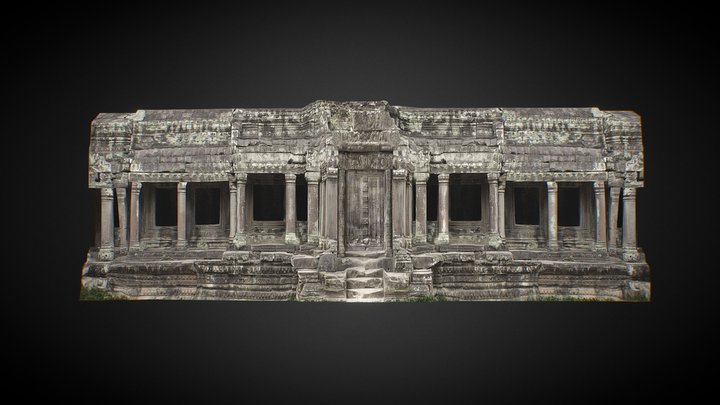 Ruin Temple 3D Model